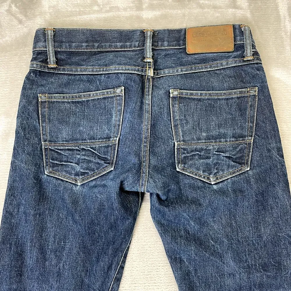 Need Supply x Tellason Denim Jean Men 30x29 Blue Selvedge Redline White Oak RARE